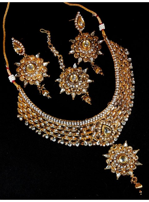 Polki Mukut Set